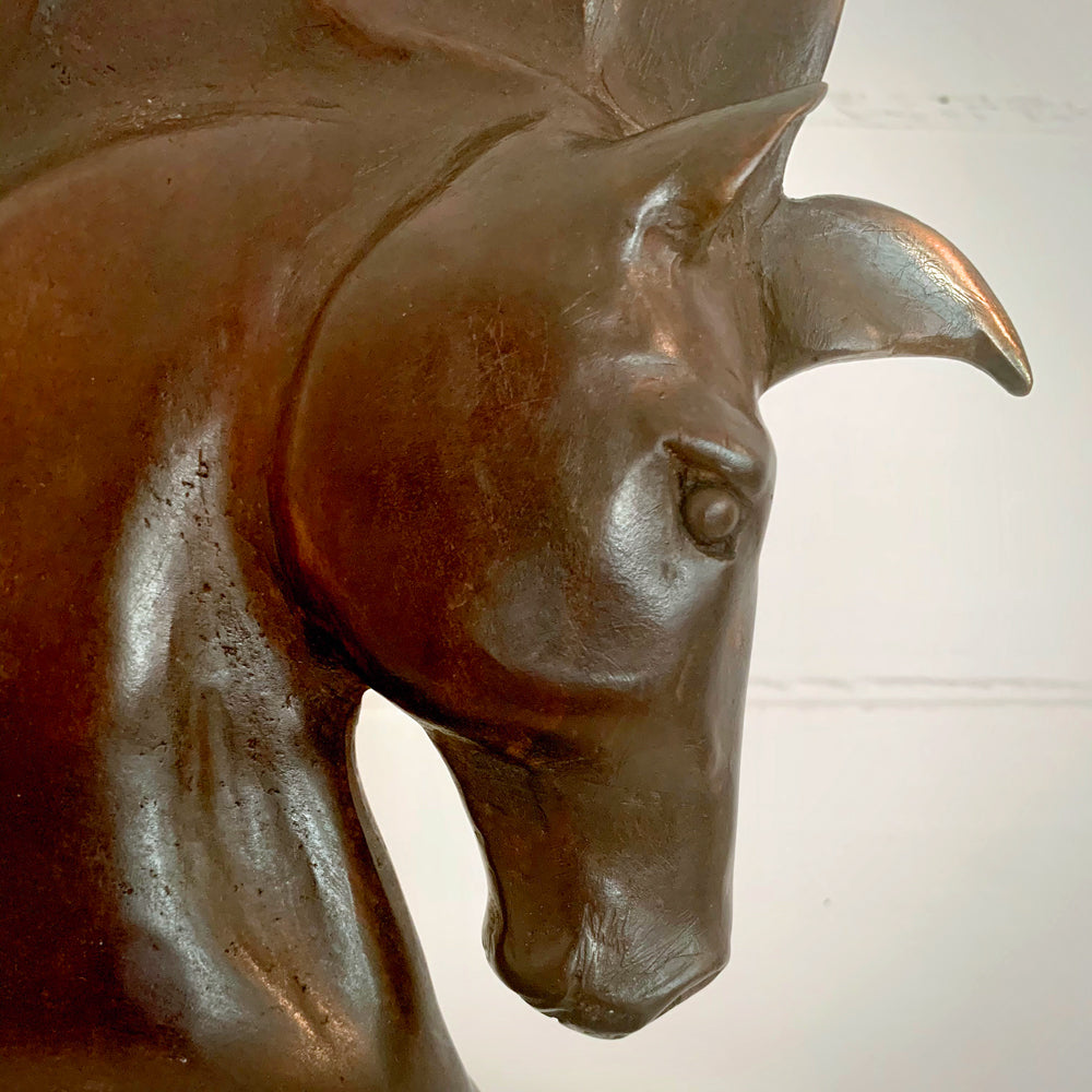 Fire Horse Bronze Sculpture