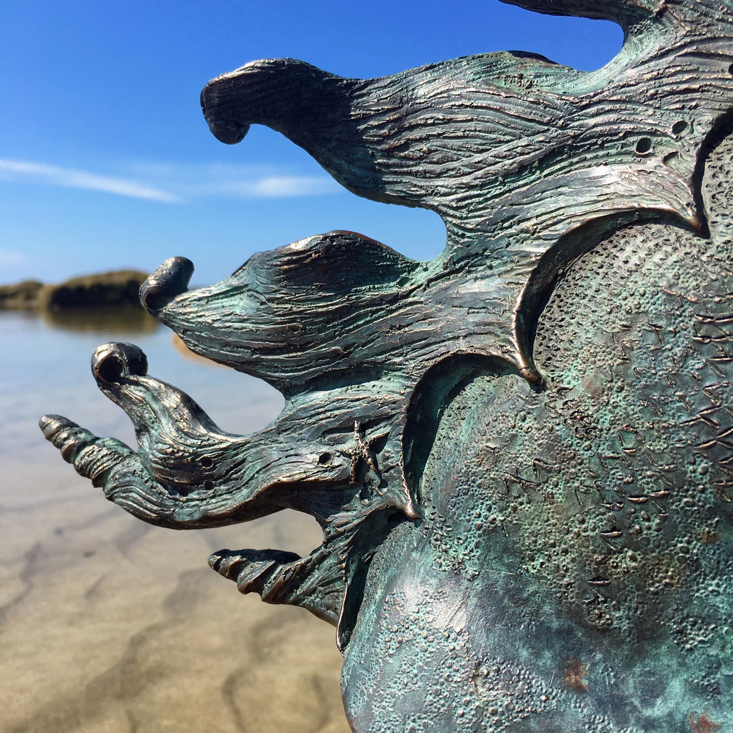 Water Horse Bronze Sculpture